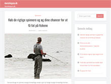 Tablet Screenshot of danishlegacy.dk